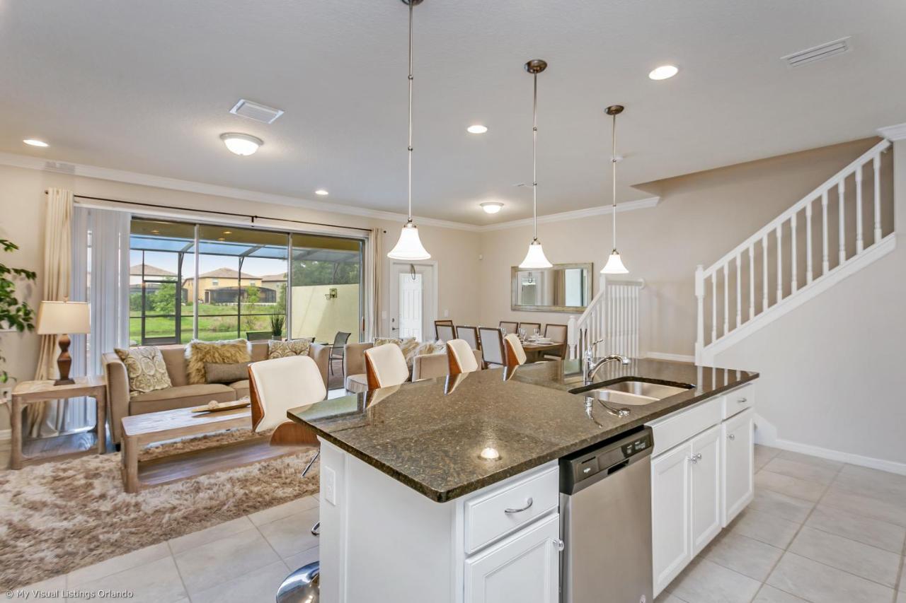Beautiful Townhome Wprivate Pool 7 Mi To Disney Kissimmee Esterno foto